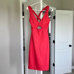 Coral Express Peekaboo Dress NEVER WORN